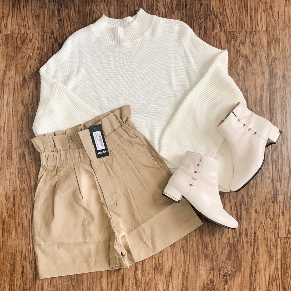 Write it down paperbag shorts